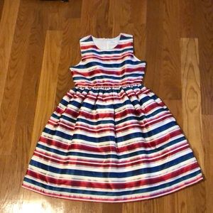 Girls striped dress